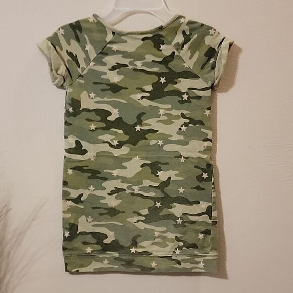 GAP CAMO CASUAL DRESS, SIZE 6/7 - Picture 7 of 8